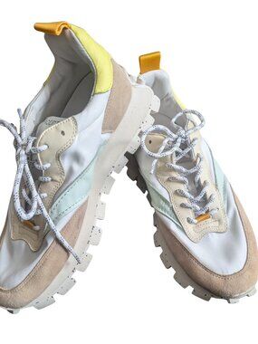 Oncept Sneakers Mod. 029 Odeon S25 Osaka Beach Multi white mint yellow women 9M